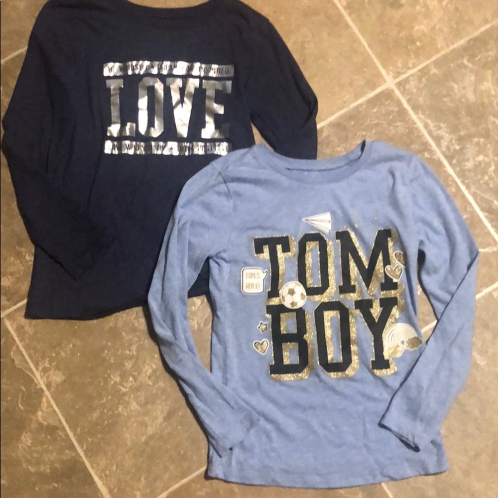 Children’s place long sleeve shirts